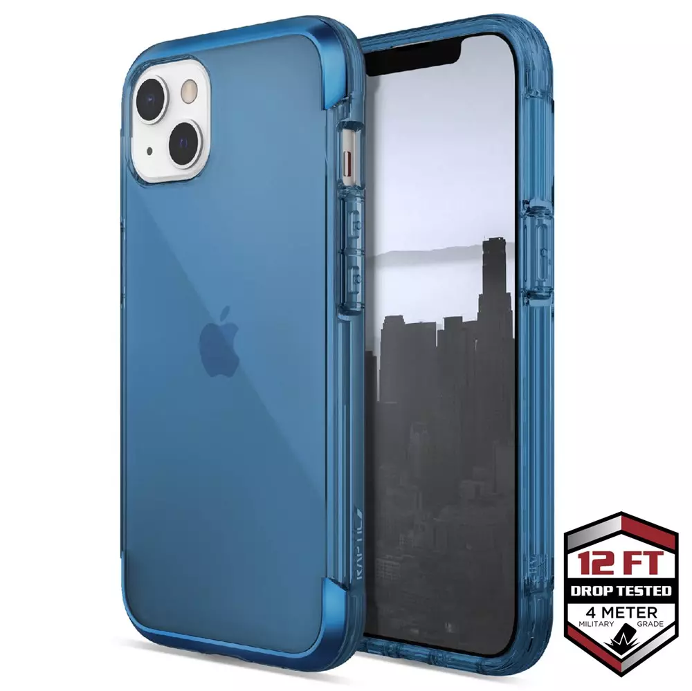 Raptic Air Case for iPhone 13 - Blue