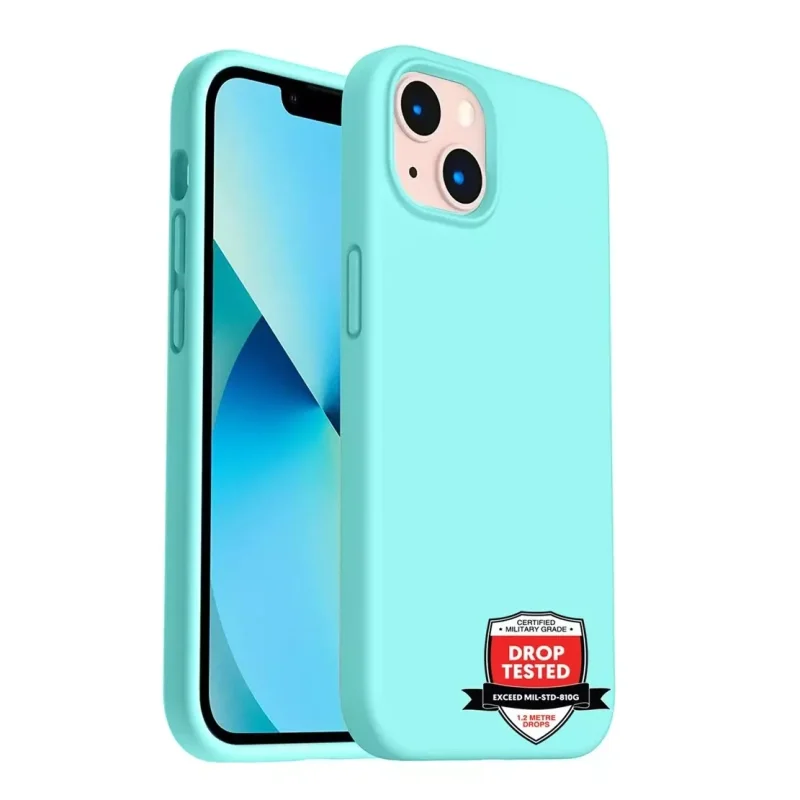 Xquisite Silicone Case for iPhone 13 - Mint