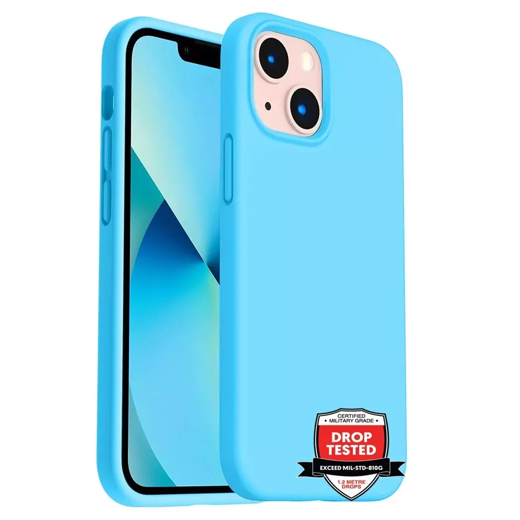 Xquisite Silicone Case for iPhone 14 - Sky Blue