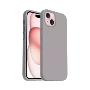 Xquisite Silicone Case for iPhone 15 - Storm Grey