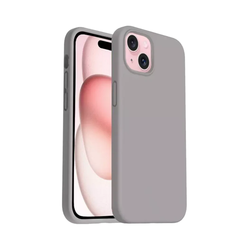 Xquisite Silicone Case for iPhone 15 - Storm Grey